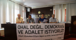 Demokratik Kitle Örgütlerinden Ortak Açıklama : OHAL değil demokrasi! KHK’ler iptal edilsin!