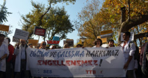 SES: EĞİTİM VE ÇALIŞMA HAKKIMIZ İÇİN MÜCADELEMİZİ SÜRDÜRÜYORUZ !