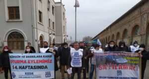 Sürgün, Baskı ve Özelleştirmelere Karşı BTS’nin Oturma Eylemi 54.Haftasında