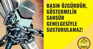 Haber-Sen”Basın özgürdür, susturulamaz”