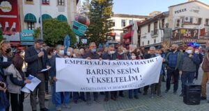 Antalya Emek ve Demokrasi Güçleri: Emperyalist Savaşa Hayır, Barışın Sesini Yükseltelim