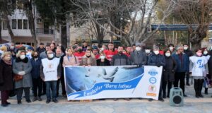 Muğla’da Emekçiler, “NATO yayılmacılığına da Rusya’nın işgaline de Hayır!”dedi