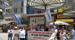 KESK Antalya Şubeler Platformu’ndan Enflasyon Protestosu