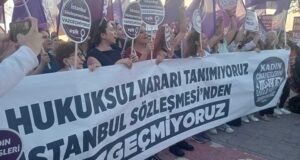 Kadınlardan Danıştay’ın İstanbul Sözleşmesi kararına tepki: Siyasi iktidarın gidişi, ellerimizden olacak