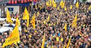 Eğitim emekçilerinin ayağa kalkışı: Bu gerici abluka dağıtılacak!